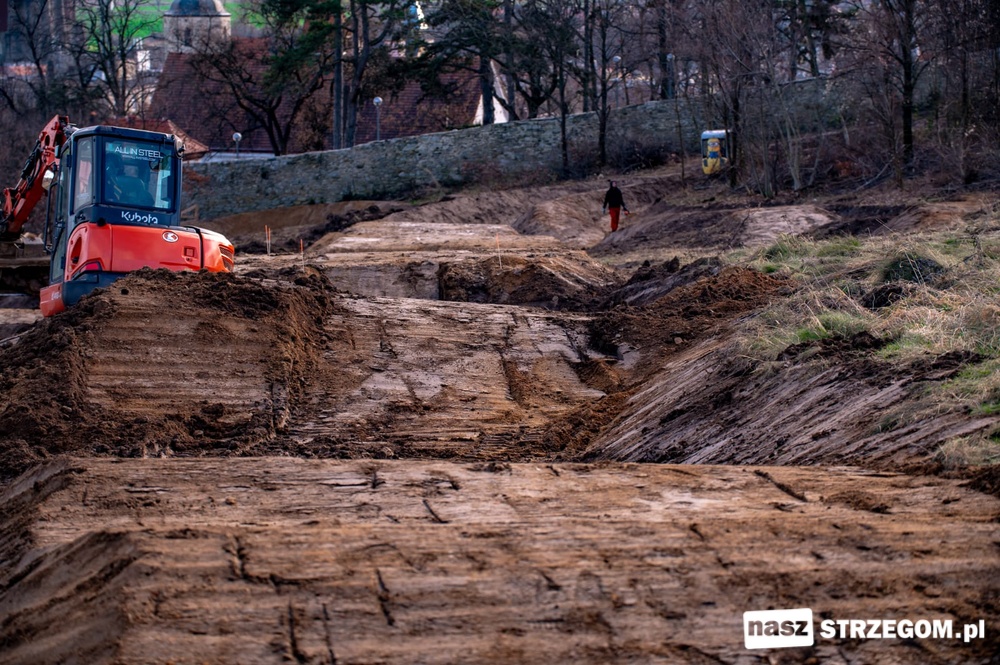 Trwa budowa rowerowego parku umiejętności [FOTO] 
